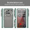 Coque Nothing Phone (3a) Pro transparente givrée PC+TPU avec 3