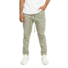 Men's Drop Crotch Stretch Jogger Pants Twill Size 5X