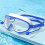 Children's swimming goggles with large frame and earplugs 8