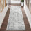 Χαλί Runner Vintage Floral Αντιολισθητικό 2x6ft Γκρι 8
