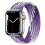Apple Watch-rem elastisk lyseblå 42 mm 44 mm 45 mm 49 mm 8