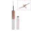 Wimpernkleber für einzelne Wimpernbüschel, rosa, Einheitsgröße 6