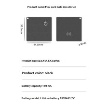 Für Magicard Wallet Tracker Card IP68 Tracking-Standort GPS-Locator Tag Item Tracker für Find My APP