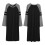 Camicia da notte lunga da donna con scollo rotondo, oversize e ultra morbida 3