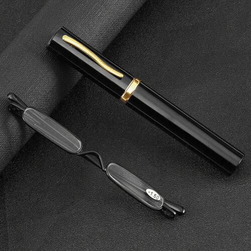 MAINYU Tragbare Lesebrille mit Blaulichtfilter aus Metall 1