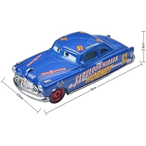 Sada 4 kovových aut Disney Pixar Cars3 1