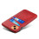 Coque courte rouge pour iPhone 15 5