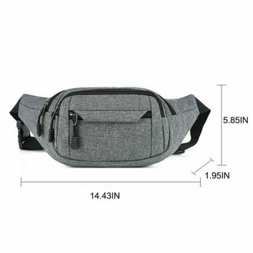 Sac banane vert (1 pièce) 1