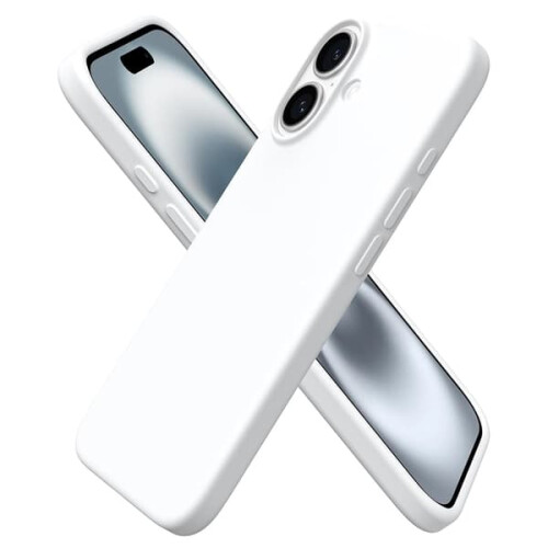 iPhone16Plus støtsikkert silikondeksel lyseblått 1