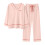 Conjunto de moletom feminino plus size com decote em V, manga longa e pernas largas. 1