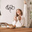 Pingente decorativo de parede em metal com amor 6