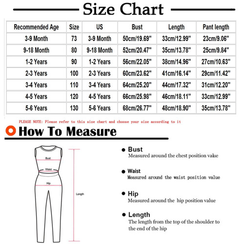 Ensemble d'été imprimé à manches courtes pour tout-petits (3M-6T) 2