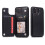 Coque antichoc marron pour iPhone 11 avec emplacement pour carte 8
