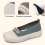 Γυναικεία πλεκτά slip-on αθλητικά παπούτσια, ελαφριά, αναπνεύσιμα 4