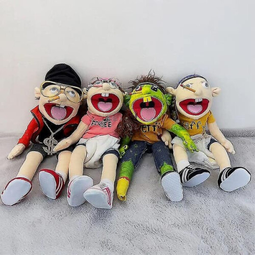 Jeffy hand puppet plush doll 60 cm 2