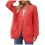 Women's Open-Front Knitted Cardigan Sweater Midweight 1