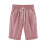 Damejerseyshorts med lommer, lyserød, størrelse S 1