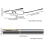 MAINYU Tragbare Lesebrille mit Blaulichtfilter aus Metall 5