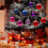 Boules de Noël en nacre orange (24 pièces) 3