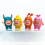 Oddbods cartoonfiguren knuffelset van 7 3