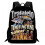 Mochila escolar infantil com estampa de anime, 40 cm (16 polegadas). 4