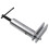 Universal Brake Caliper Tool Heavy Duty Brake Caliper Spreader Tool for Multi-Piston Brake Piston Compressor Tool Silver 6