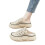 Baskets compensées en maille pour femmes, mules sans talon, 1