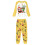 Julepyjamassæt med lange ærmer og print, 2 dele 1