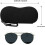 Glasses Case Soft Neoprene with Zipper and Clip 5