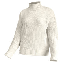 Maglione da donna in maglia a trama spessa, tinta unita, pullover