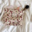 Manchester Blumen-Kosmetiktasche, rosa, große Clutch 7