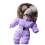 Babysnødress med hette for jenter 12-18 måneder 1
