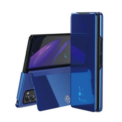 LEMAN Case for Samsung Galaxy Z Fold 2 Silver 1