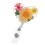Hartvormige badgehouder met clip, 9x5x2 cm 1