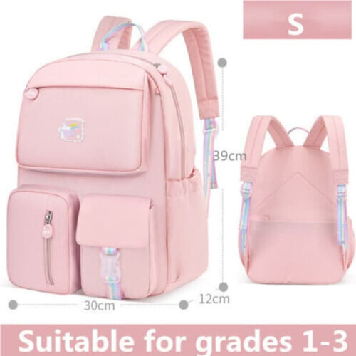 Mochila escolar impermeável roxa para crianças 2