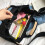Canvas tote bag with multiple pockets and adjustable strap 4