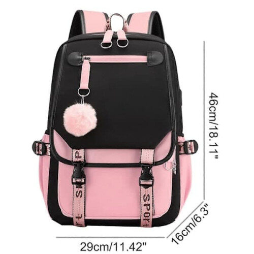 Mochila com carregamento USB Cartoon La.bu.bu 20L 1