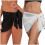 Dame badedragt i transparent mesh, 2 dele 1