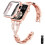 Apple Watch-rem til serie 1-3 38 mm rustfrit stål 1