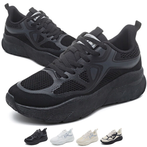 Dame ortopædiske sneakers i åndbart mesh med svang