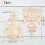 Apliques de madera tallada sin pintar (2 unidades) 5