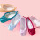 Ballet pointe sko nøglering satin vinrød 5