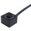 Computer Desktop  PC Motherboard External Start Power /Off Button Extension Cable for DIY Button Black 1