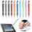 Touchscreenpen, balpen, lichtpaars, 5 stuks 3