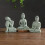 Statuetka Buddy do akwarium, 1 sztuka 7