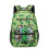 Conjunto de mochila Minecraft3D para crianças com lancheira e 4