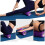 Yogaroller voor rugmassage, 26 cm, roze/rood 2