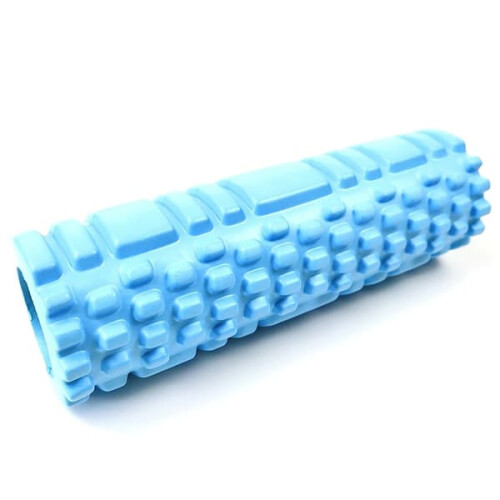 Yogaroller voor rugmassage, 26 cm, roze/rood 2