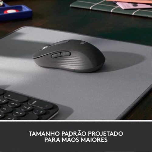 Mouse wireless M650L per mani grandi con clic silenziosi e 1