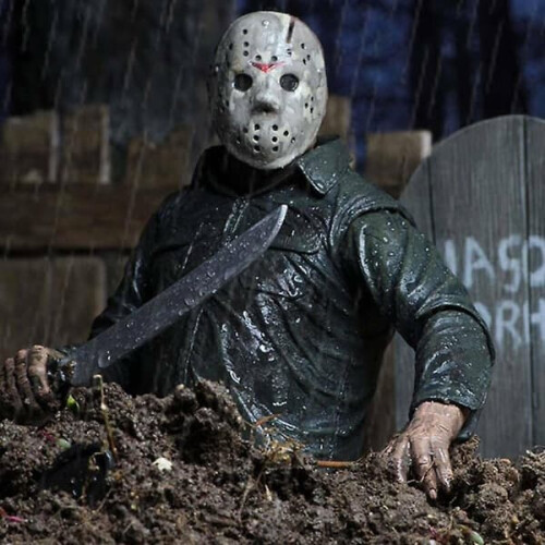 NECA Freitag der 13. Jason Voorhees Actionfigur 1980 2
